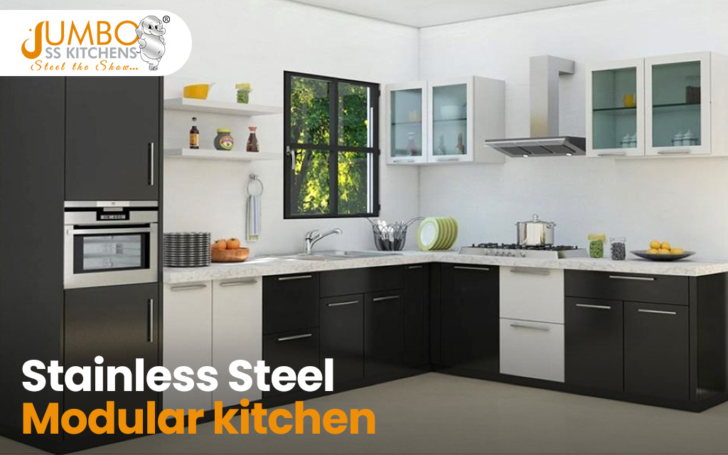Stainless Steel Modular Kitchen 