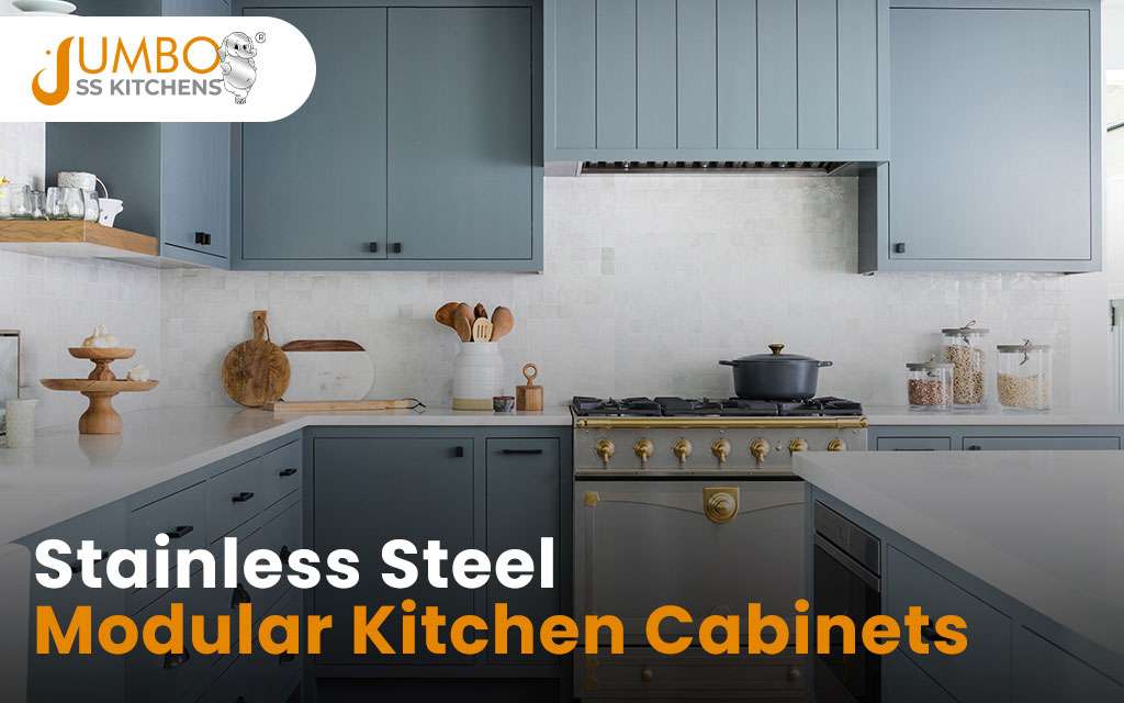 Stainless Steel Modular Kitchen Cabinets