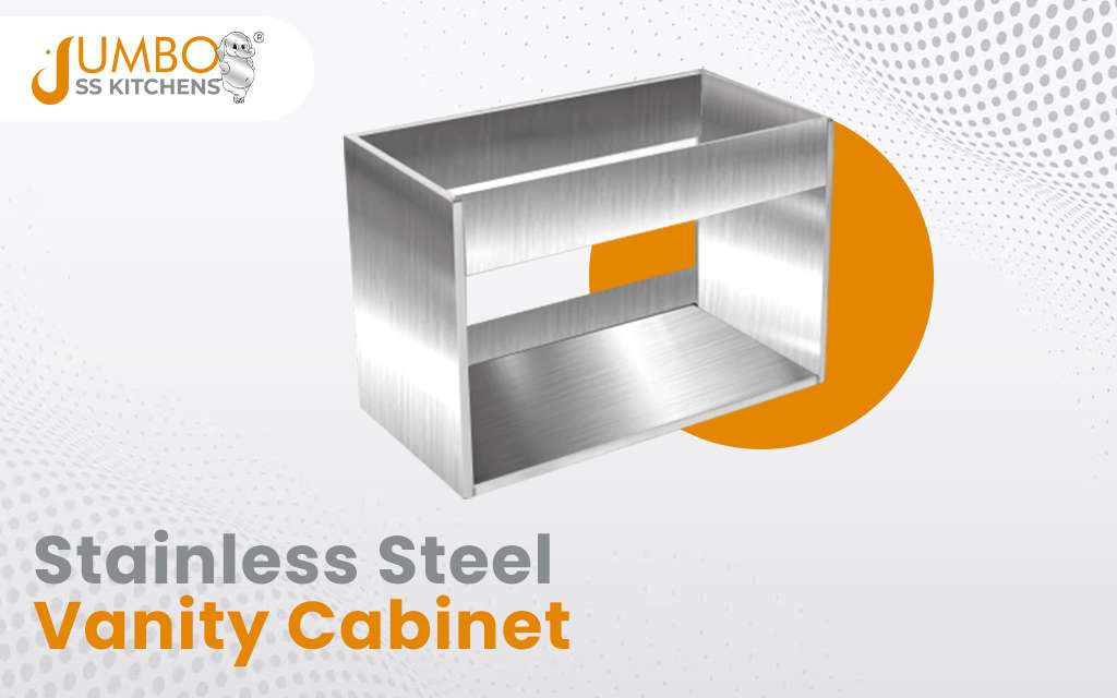 Stainless Steel Vanity Cabinet