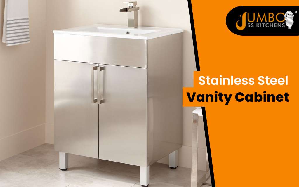 Stainless Steel Vanity Cabinet