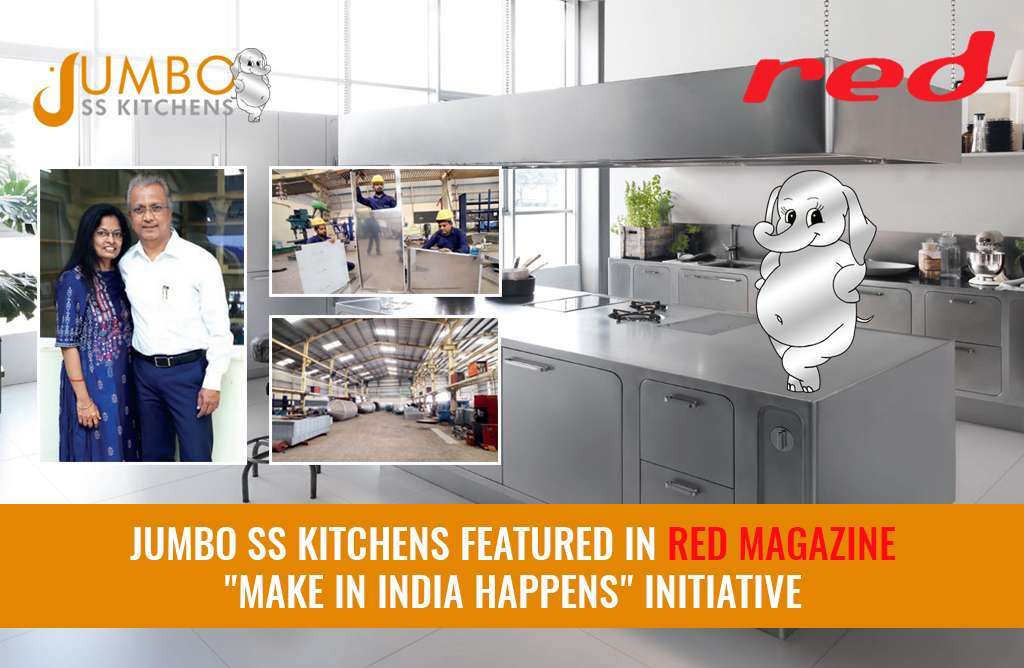 Jumbo SS Kitchens featured in Red Magazine
