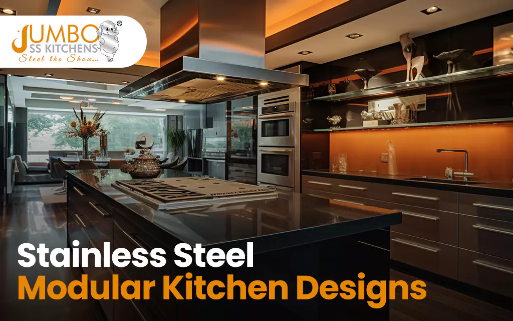 Stainless Steel Modular Kitchen Designs