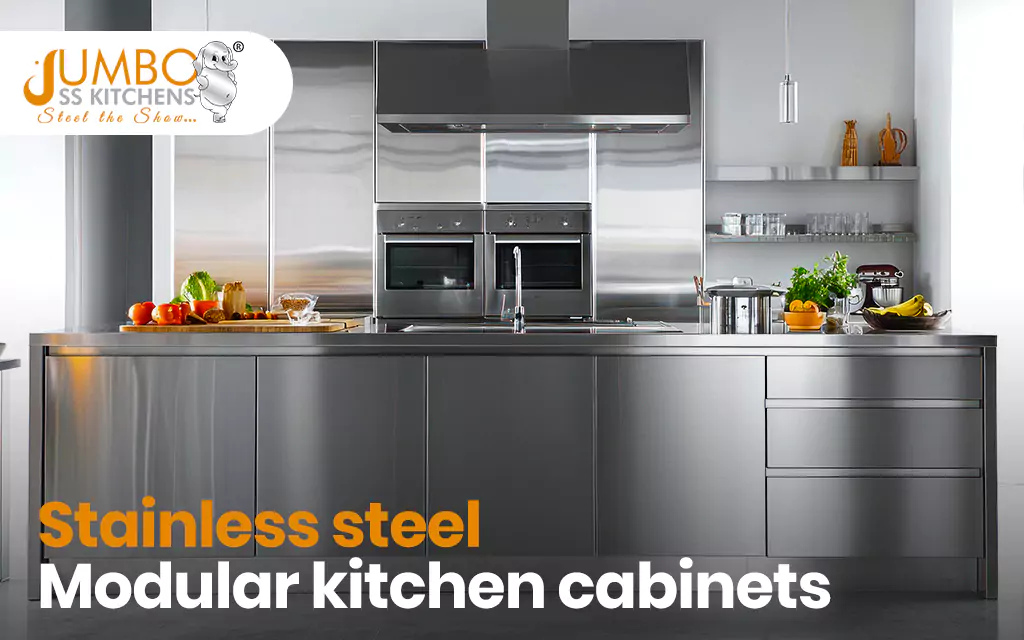 Stainless Steel Modular Kitchen Cabinets
