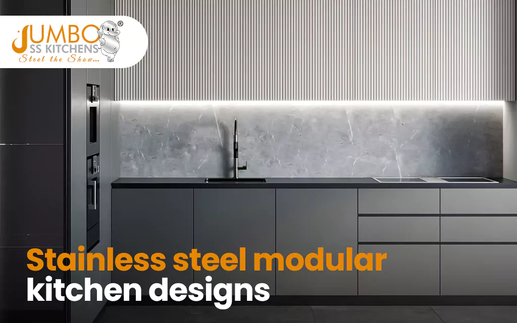 Stainless Steel Modular Kitchen Designs