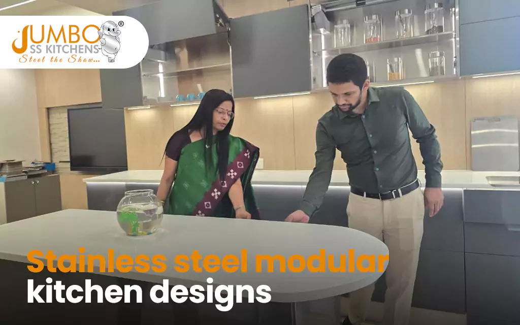 Stainless Steel Modular Kitchen Designs