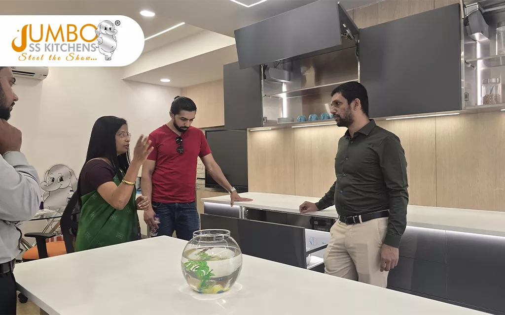 Modern Stainless Steel Kitchen Design