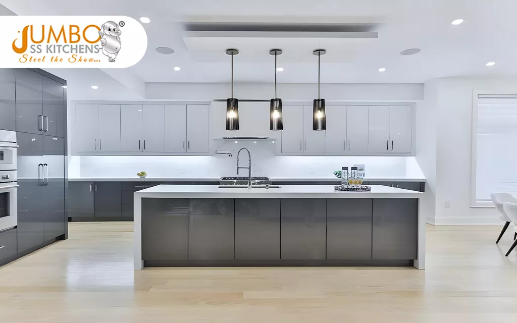 Stylish, Hygienic, and Sustainable Stainless Steel Kitchen Design